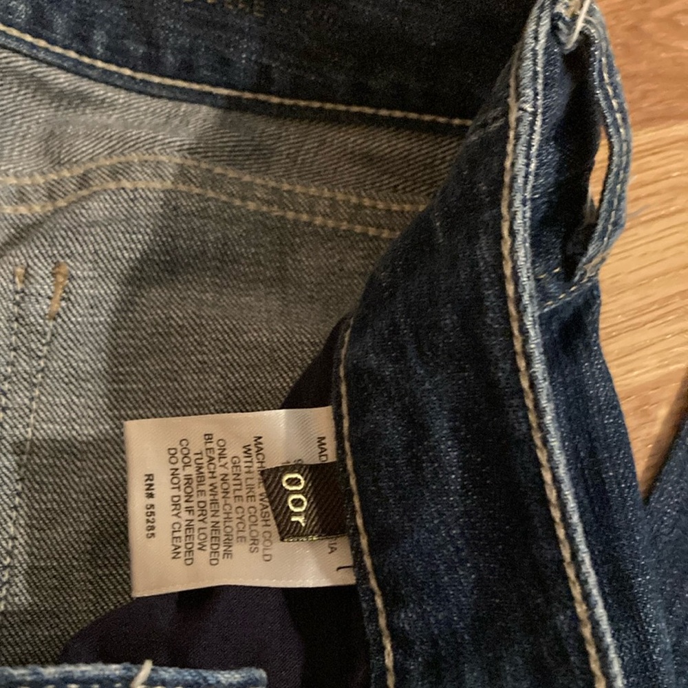 Expressions Bootcut Blue Jeans with Twill Weave